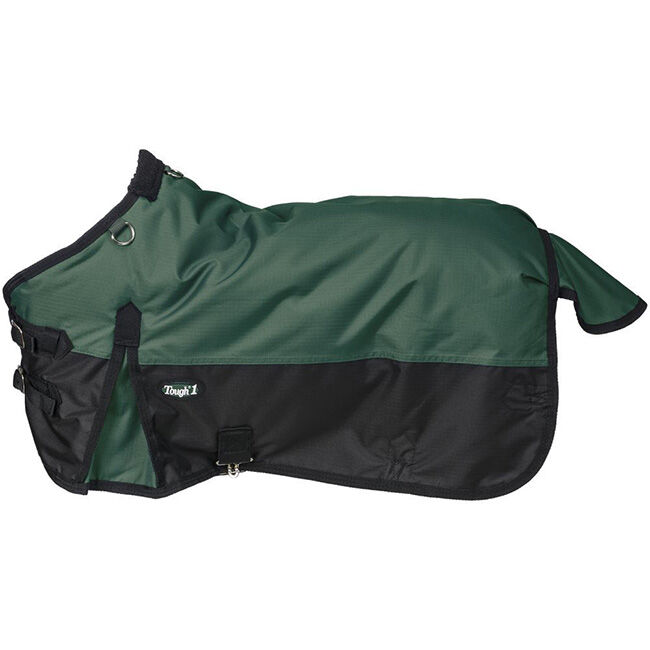 Tough1 600D Waterproof Poly Miniature Turnout Blanket - Hunter Green image number null