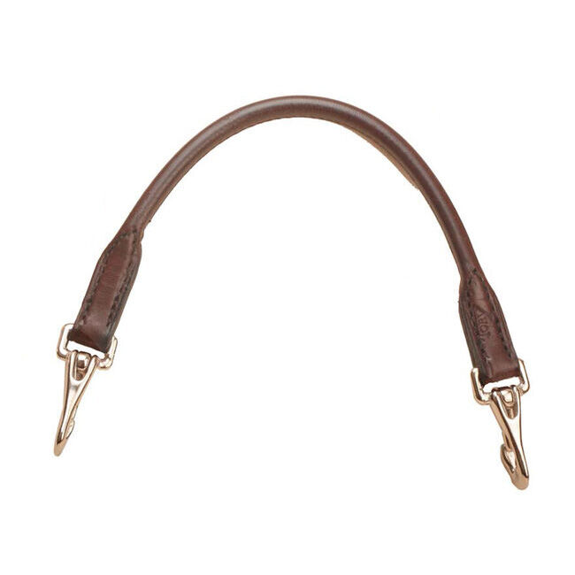 Tory Leather Rolled Leather Grab Strap image number null