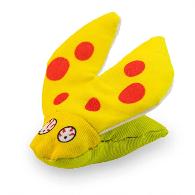 Yeowww! Catnip Crinkly Ladybug Catnip Toy image number null