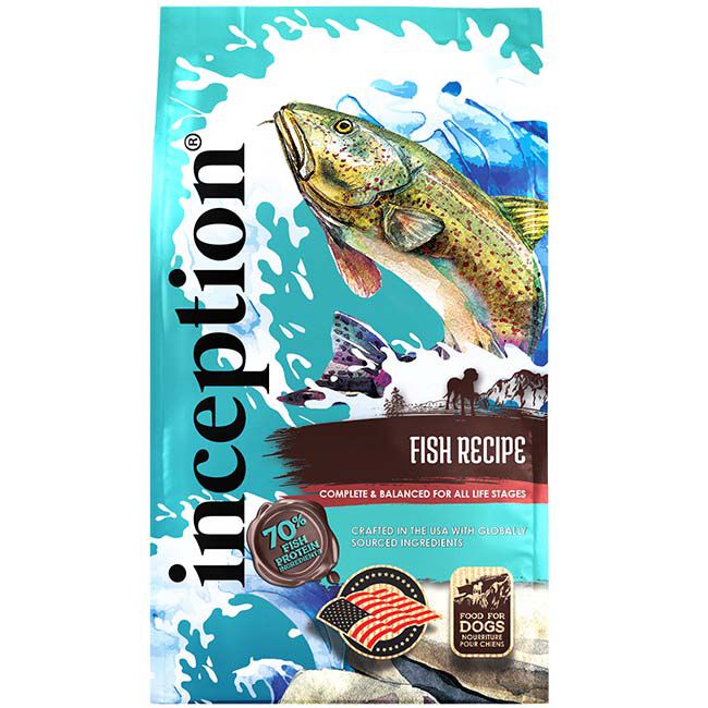 Inception Pet Food Fish Recipe Dry Dog Food image number null