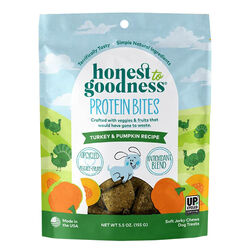 Honest to Goodness Protein Bites for Dogs - Turkey & Pumpkin - 5.5 oz