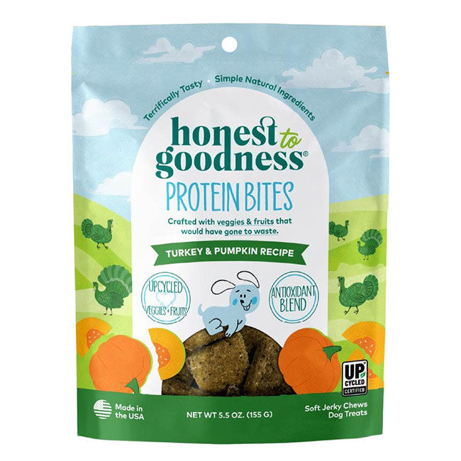Honest to Goodness Protein Bites for Dogs - Turkey & Pumpkin - 5.5 oz image number null