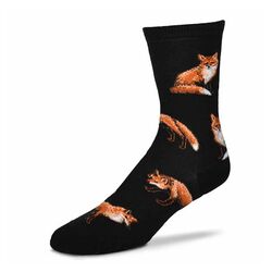 GT Reid Black Fox Trot Sock