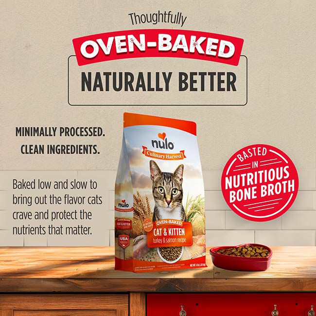 Nulo Culinary Harvest Oven-Baked Cat Food - Turkey & Salmon Recipe image number null