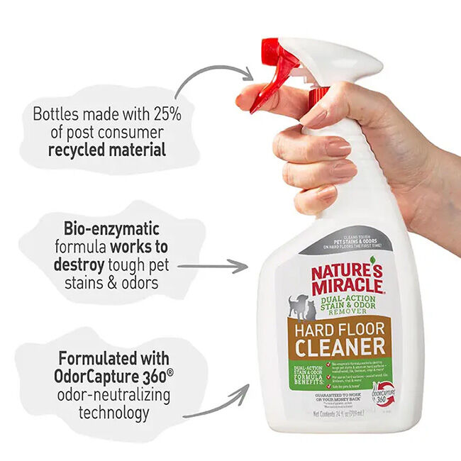 Nature's Miracle Hard Floor Cleaner - 24 oz image number null