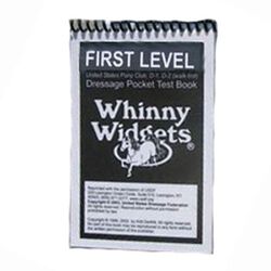 Whinny Widgets First Level Dressage Test Book