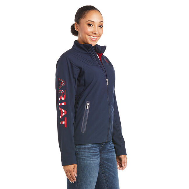 Ariat Women's New Team Softshell Jacket - Navy image number null