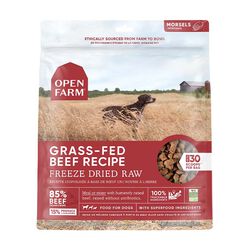 Open Farm Freeze-Dried Raw Dog Food - Grass-Fed Beef