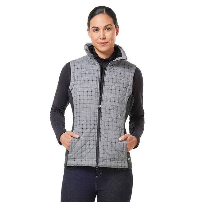 Kerrits Women's Full Motion Quilted Riding Vest - Peppercorn ...