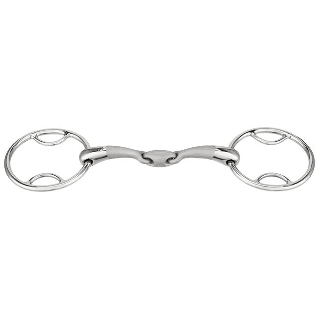 Herm Sprenger Satinox Multi-Ring Double-Jointed Beval Bit image number null