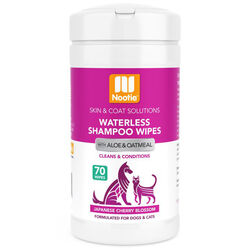 Nootie Waterless Shampoo Wipes with Aloe & Oatmeal - Cherry Blossom