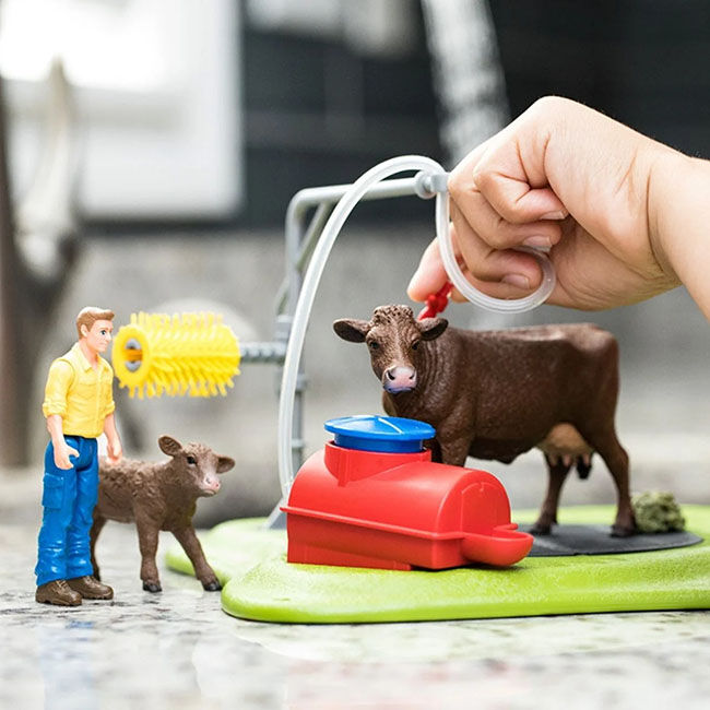 Schleich Happy Cow Wash image number null