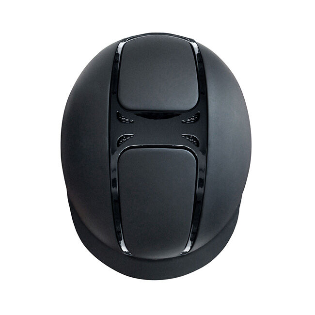 Demo Condition - Tipperary Royal Helmet with Wide Brim - Matte Black with Glossy Trim image number null