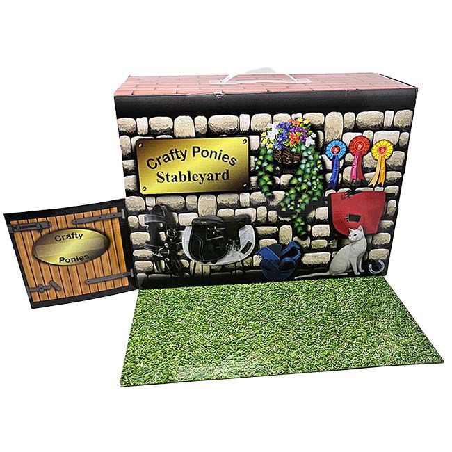 Crafty Ponies Fold-Up Stable Box image number null