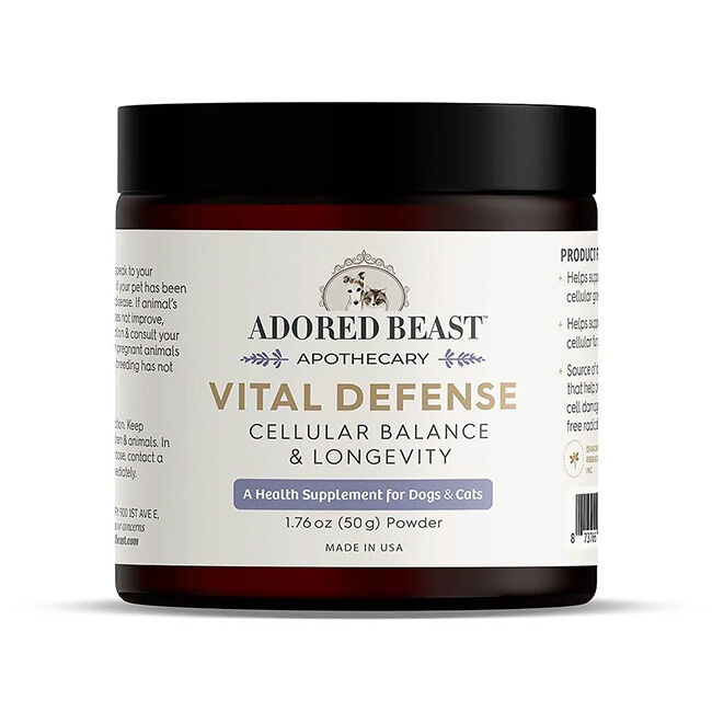 Adored Beast Apothecary Vital Defense - Cellular Support for Dogs & Cats - 50 g image number null