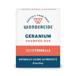 Wondercide Geranium Shampoo Bar for Dogs & Cats