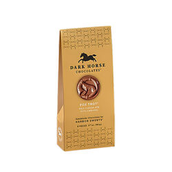 Harbor Sweets Dark Horse Chocolates Fox Trot - Milk Chocolate with Caramel - 6 Pieces