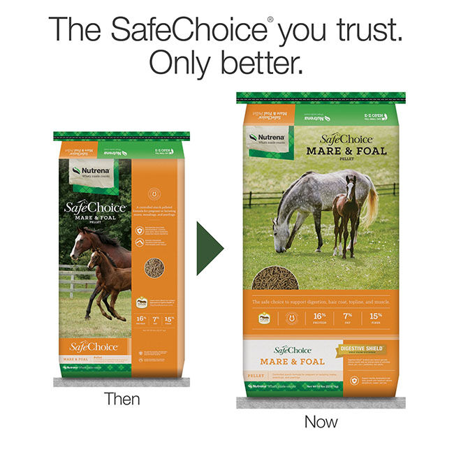 Nutrena SafeChoice Mare & Foal Pellet - 50 lb image number null