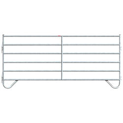 Behlen 12' Galvanized Utility Corral Panel - Pin Hook-Up