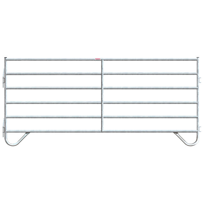Behlen 12' Galvanized Utility Corral Panel - Pin Hook-up image number null
