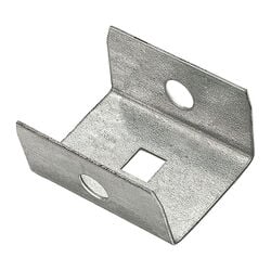 National Hardware Galvanized Steel Box Rail End Cap