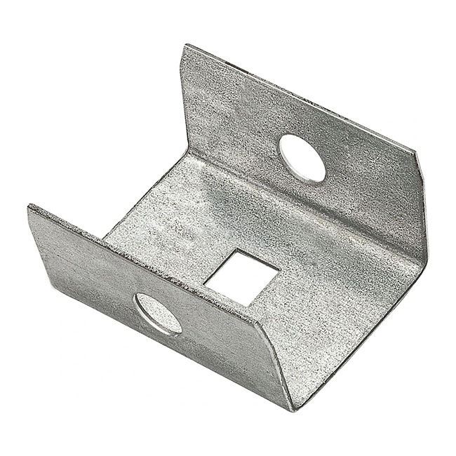National Hardware Box Rail End Cap Galvanized Steel  image number null