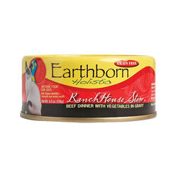 Earthborn Holistic Cat Food - RanchHouse Stew - Beef Dinner with Vegetables in Gravy - 5.5 oz