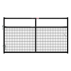 Behlen Country 8' Wire-Filled Gate - Black