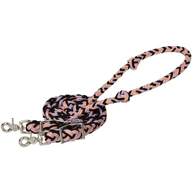 Weaver Equine EcoLuxe Flat Barrel Reins - Closeout image number null