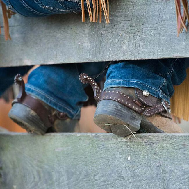 Weaver Equine Basin Cowboy Spur Straps image number null