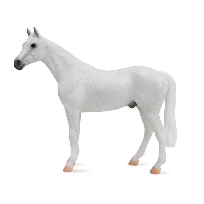 Breyer Fleabitten Grey Thoroughbred image number null