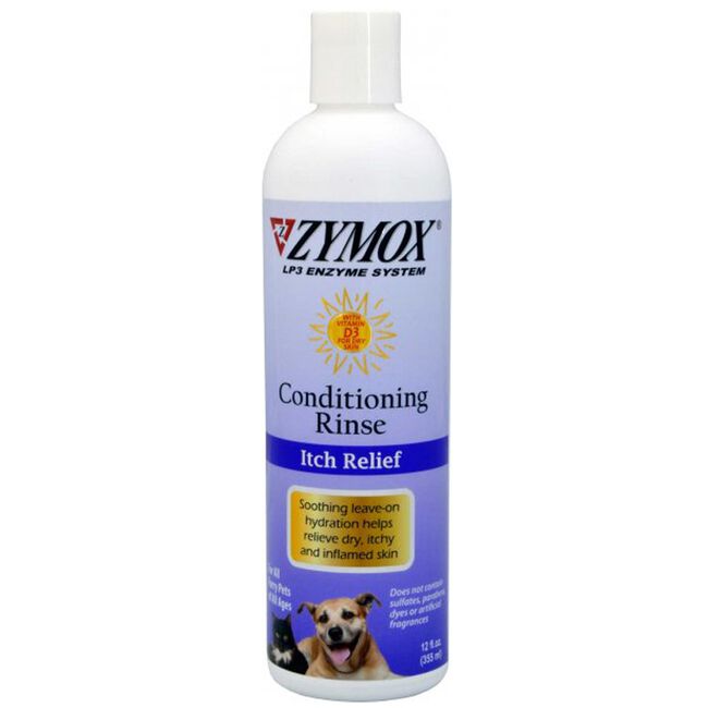 Zymox Itch Relief Conditioning Rinse with D3 for Pets image number null