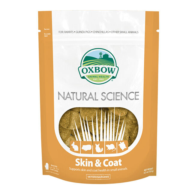Oxbow Animal Health Natural Science Skin & Coat Support for Small Animals image number null
