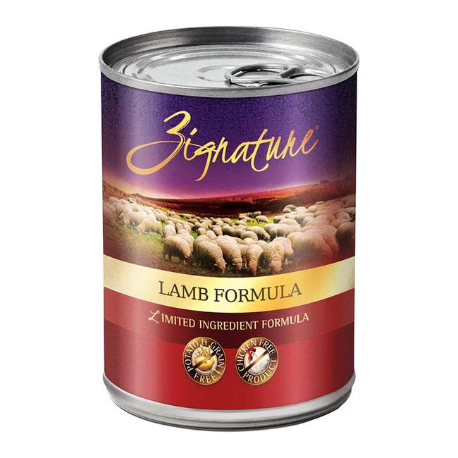 Zignature Dog Food - Lamb Formula - 13 oz image number null