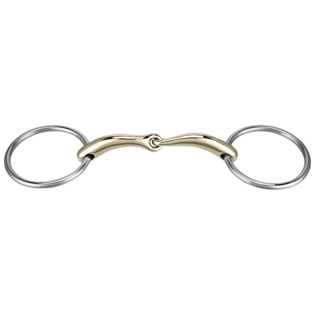Herm Sprenger Pronamic Single-Jointed Loose Ring Snaffle Bit image number null