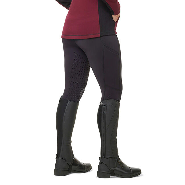 Kerrits Women's Thermo Tech 2.0 Full Leg Tight - Black/Black image number null