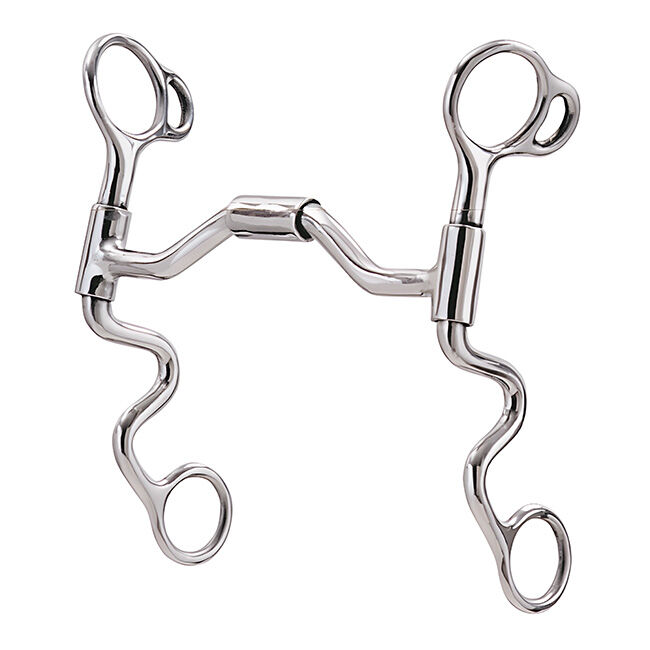 Weaver Equine Jointed Swivel Port All Purpose Bit image number null