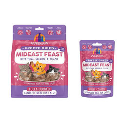 Weruva Freeze-Dried Cat Food - Mideast Feast with Tuna, Salmon & Tilapia
