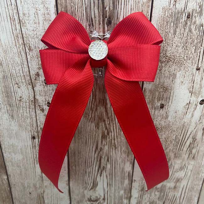 Benny Bows Red Tail Ribbon image number null