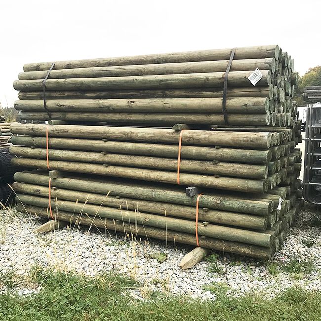 4-5" 12' Treated Post image number null