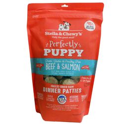 Stella & Chewy's Perfectly Puppy Beef & Salmon Freeze-Dried Patties