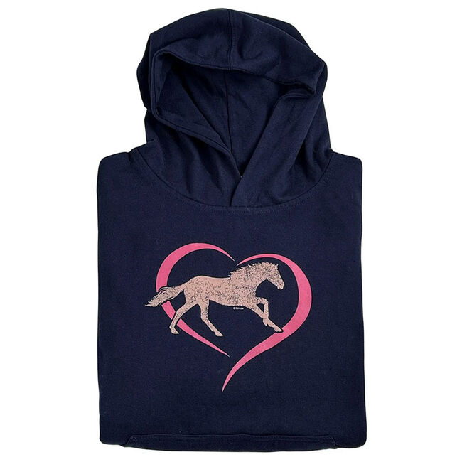 Stirrups Clothing Kids' Horse in Heart Hoodie image number null