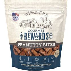 Wholesomes Gourmet Rewards - Peanutty Bites - 3 lb