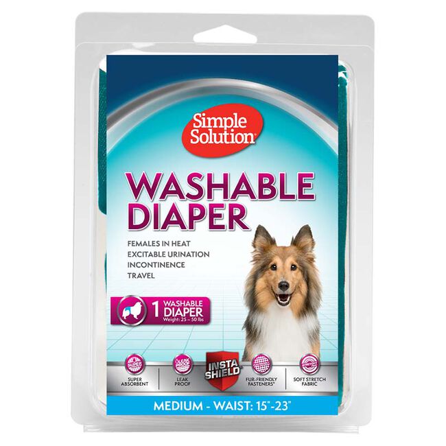 Simple Solution Washable Female Dog Diaper image number null