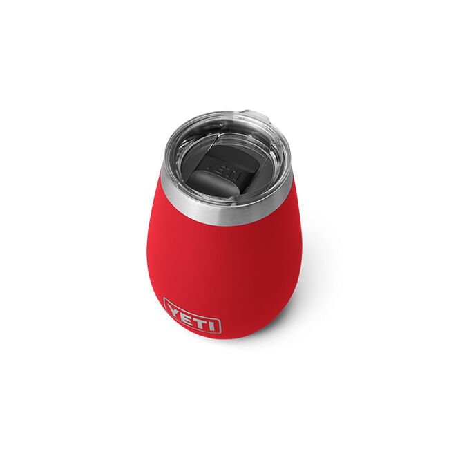 YETI Rambler 10 oz Wine Tumbler with MagSlider Lid - Rescue Red image number null