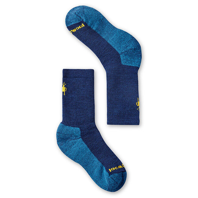 Smartwool Kids' Hike Crew Socks - Alpine Blue image number null