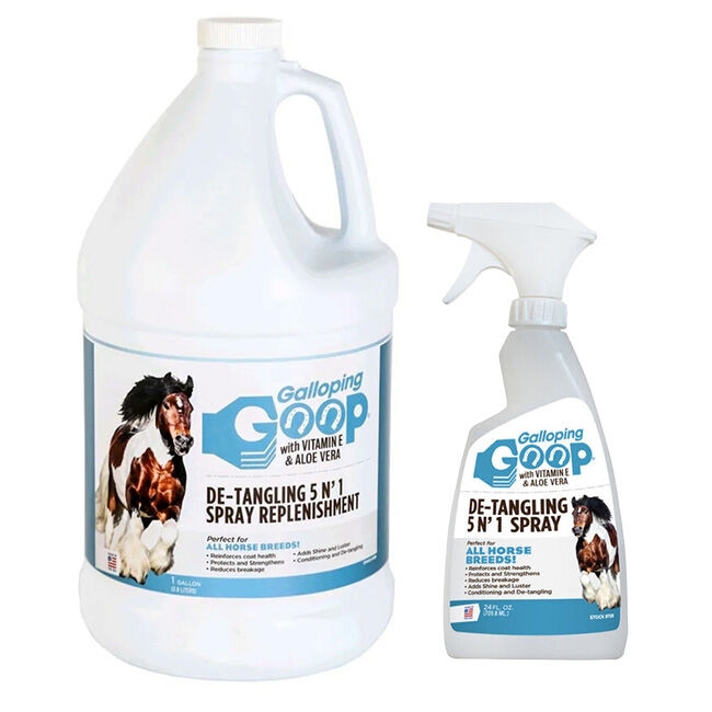 Galloping Goop Equine 5 N' 1 De-tangling Spray image number null