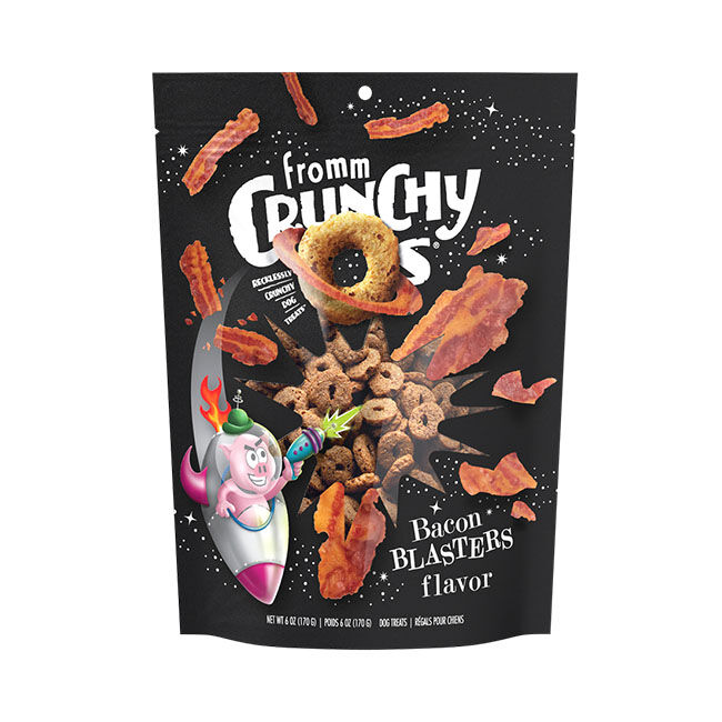 Fromm Crunchy O's Dog Treats - Bacon Blasters image number null