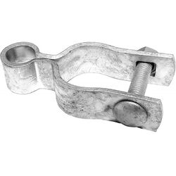 Chain Link 1 3/8 x 1 3/8 End Rail Clamp - Rail Band, T Clamp (Galvanized  Steel)