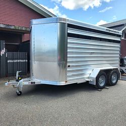 Rental Trailer - 2023 Featherlite 8107 Bumper Pull Stock Trailer